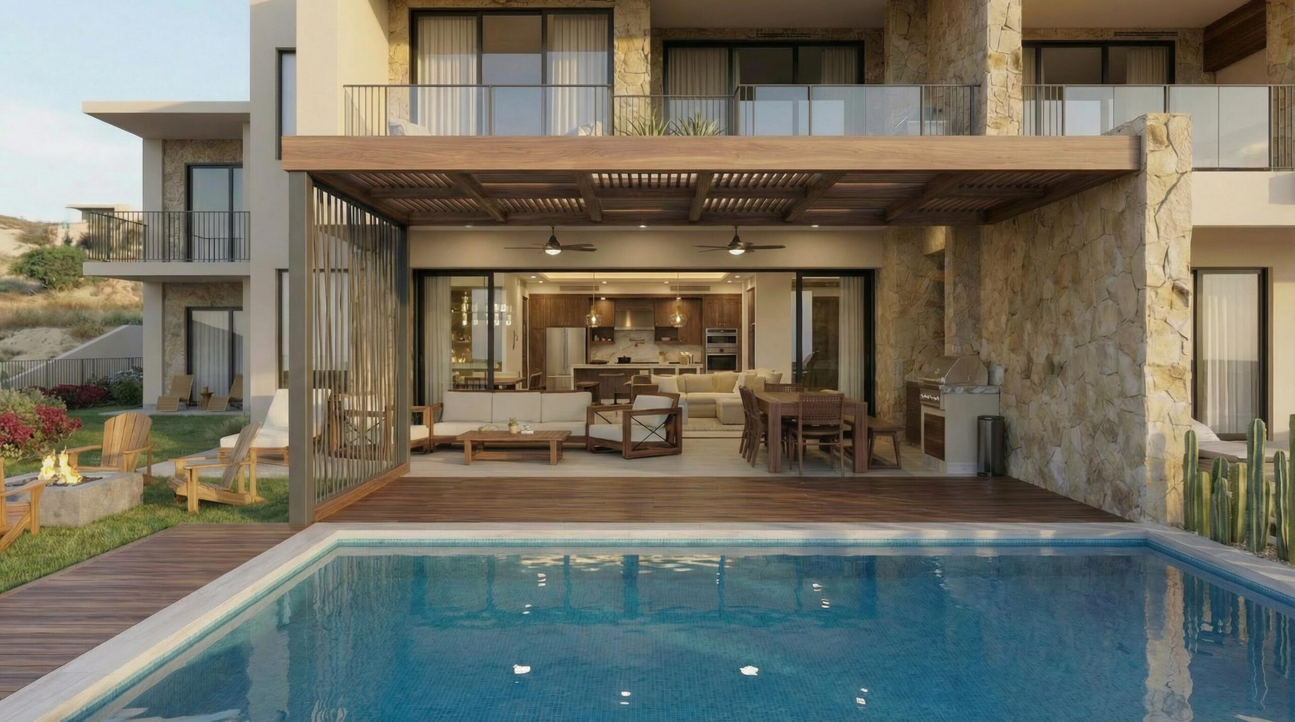 Quivira Alvar Garden-Level Residence at Alvar | Quivira Los CabosSet within a luxury master-planned oceanfront community, this garden-level residence at Alvar offers sweeping ocean for sale