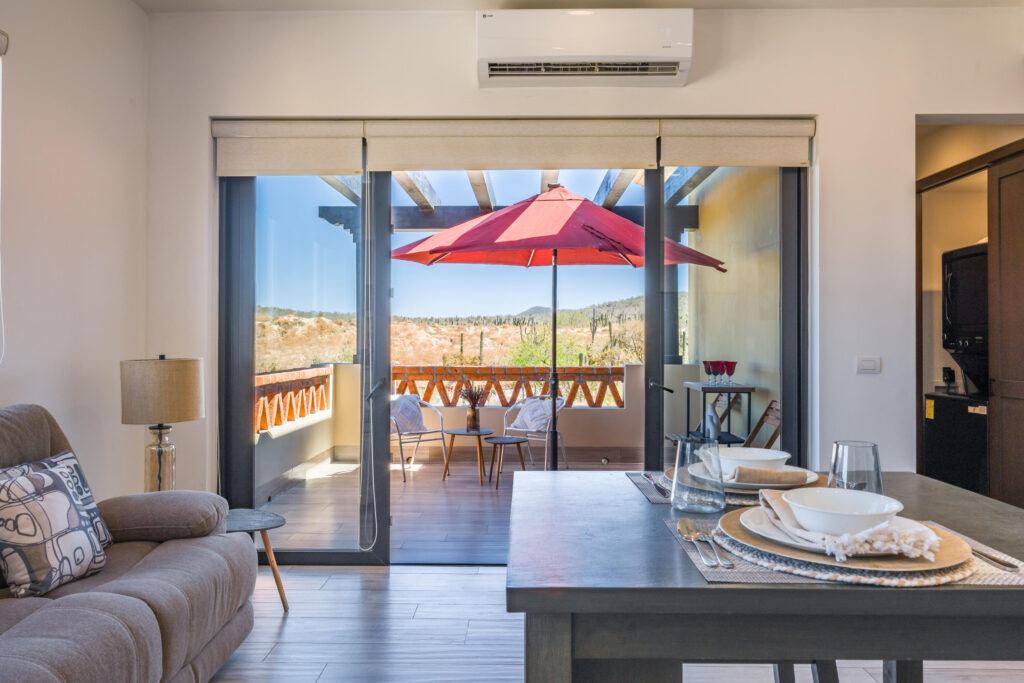 Quivira Mavila Exceptional opportunity to get access to the most prestigious lifestyle at Quivira Los Cabos community at the most compelling price point, with the option to finance. This top-floor 1-bedroom penthouse residence features open mountain and future golf course – Financing Optional, Pacific, BS