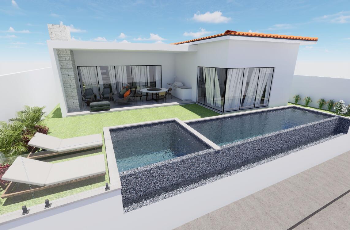 Quivira Copala When you enter this spacious single level floorplan you will find that it is inviting and comfortable. This home with 3 full Bedrooms and 4 Bathrooms comes with a 4th Flex Room for entertainment or 4th bedroom, homes to be built to the highest quality and will be ready to move in 9 months from deposit, finishes will include beautiful granite, marble and travertine finishes. This home includes pool Our standard appliances are GE Cafe. These single level homes were well thought out and meticulously designed with every needed feature to make them not only desirable but functional. All residences are ready to enjoy the amenities that Quivira has to offer from Golf to the amazing Beach Club and Gym. floorplan is of actual home for sale, for sale