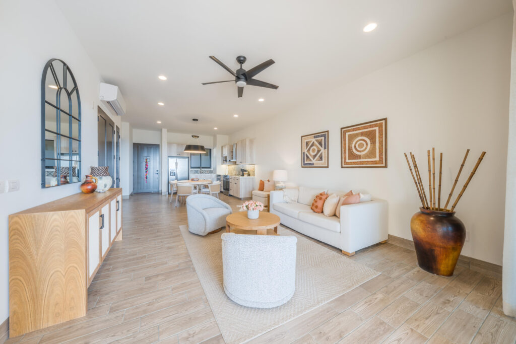 Quivira Mavila Experience elevated coastal living in this beautifully appointed 2-bedroom residence in Tower 2, ideally positioned at a higher elevation to capture enhanced ocean – Paraíso Escondido, Pacific, BS