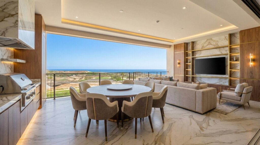 Quivira Alvar PLEASE WATCH THE VIDEO FIRST!ALVAR PENTHOUSE 5301THREE-BEDROOM PENTHOUSE WITH UNBLOCKABLE PACIFIC OCEAN & GOLF – Quivira Alvar PH Financing, Pacific, Pacific, BS