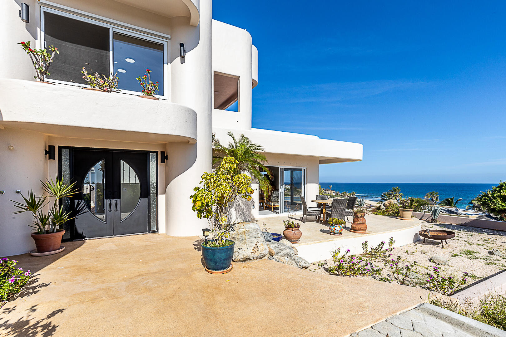 Quivira Copala Perched atop the hills of Quivira Los Cabos, Villa 43 is a stunning custom residence blending luxury, privacy, and sweeping Pacific Ocean and golf course for sale